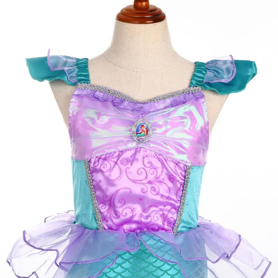 Pink Little Mermaid Dress with Bow — feature 8