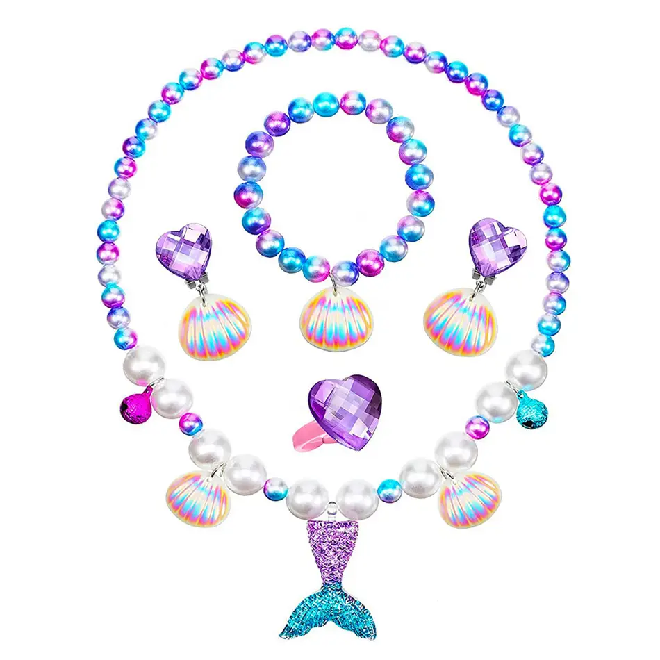 Pink Little Mermaid Dress with Bow - Image 14