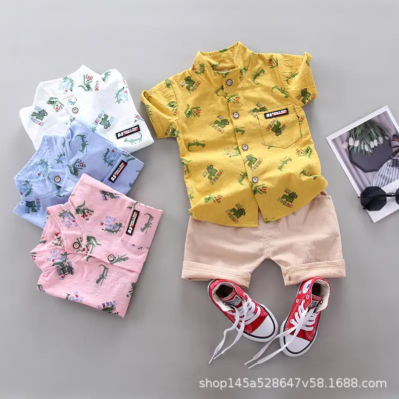 Baby Cartoon Print 2-Piece Set for Boys 1-4Yr - Image 12