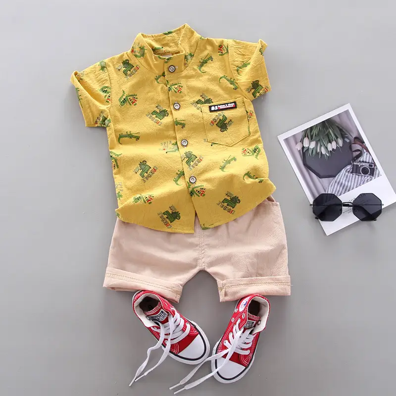 Baby Cartoon Print 2-Piece Set for Boys 1-4Yr — feature 21