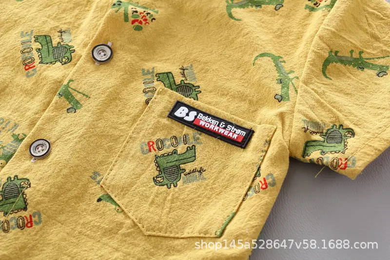 Baby Cartoon Print 2-Piece Set for Boys 1-4Yr — feature 31