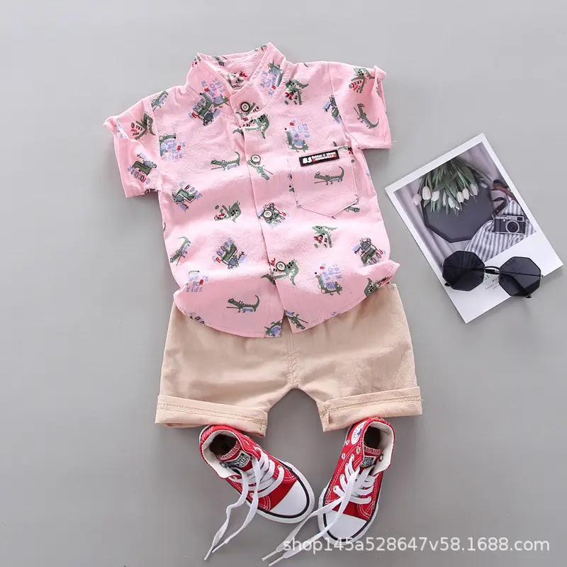 Baby Cartoon Print 2-Piece Set for Boys 1-4Yr - Image 4