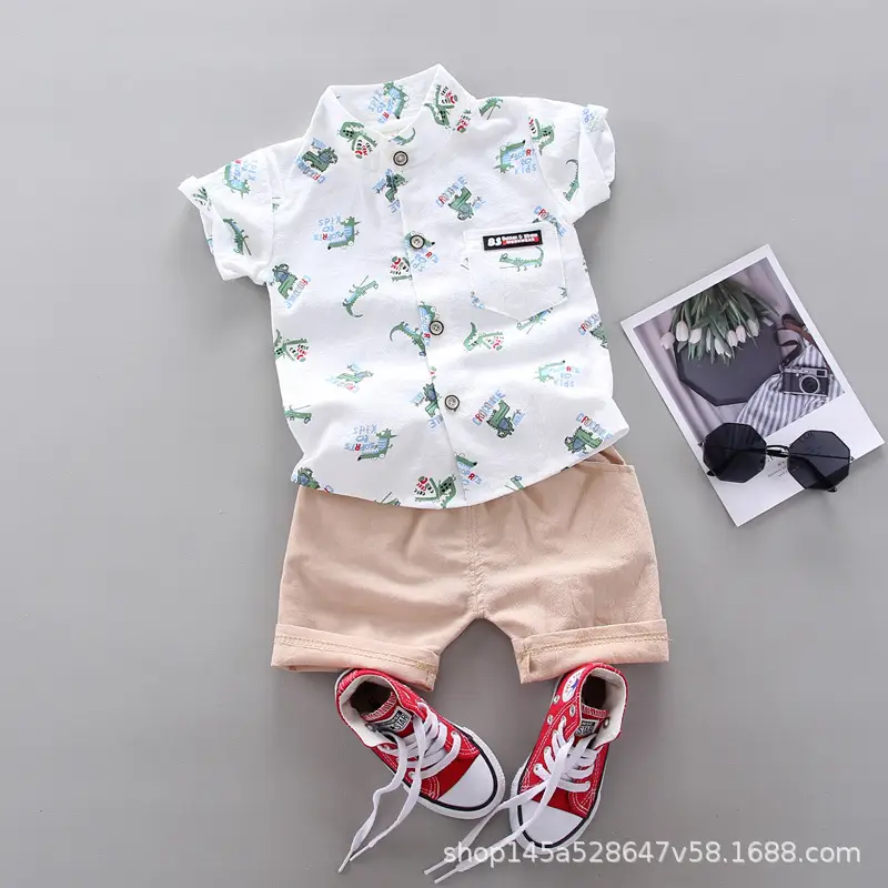 Baby Cartoon Print 2-Piece Set for Boys 1-4Yr - Image 5