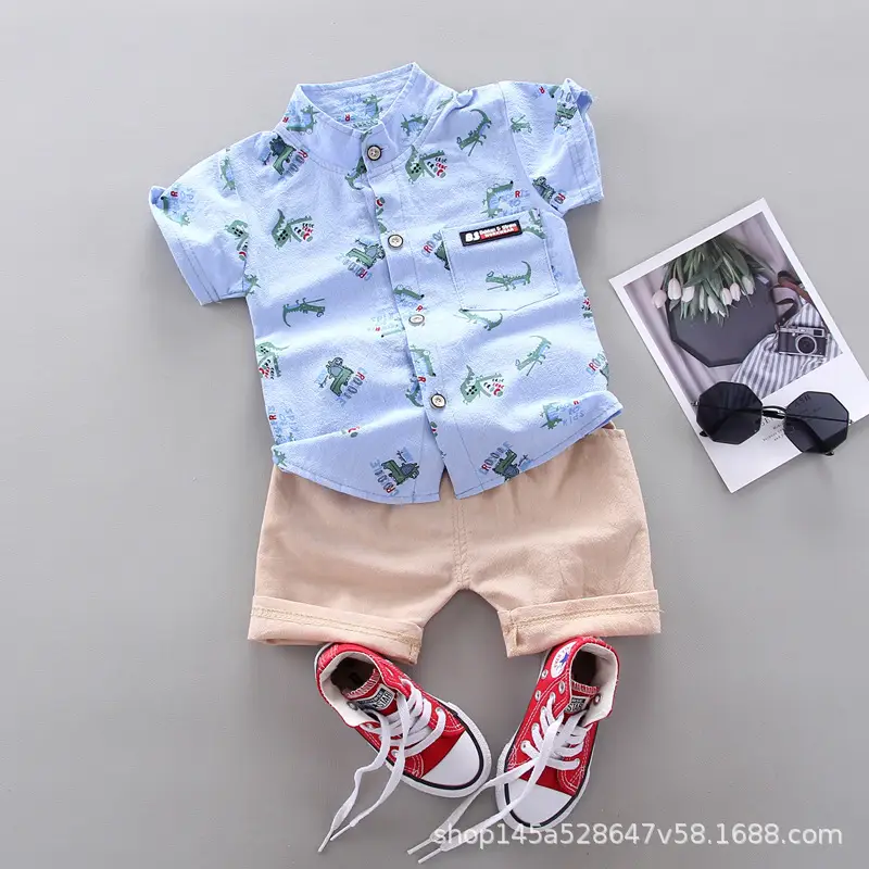 Baby Cartoon Print 2-Piece Set for Boys 1-4Yr - Image 6