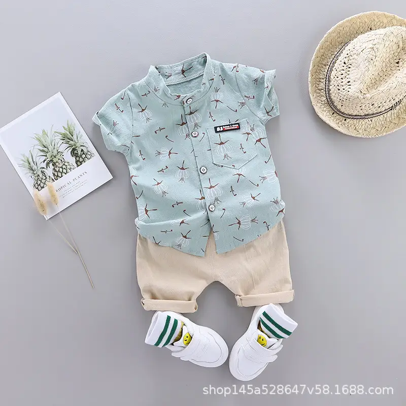 Baby Cartoon Print 2-Piece Set for Boys 1-4Yr - Image 9