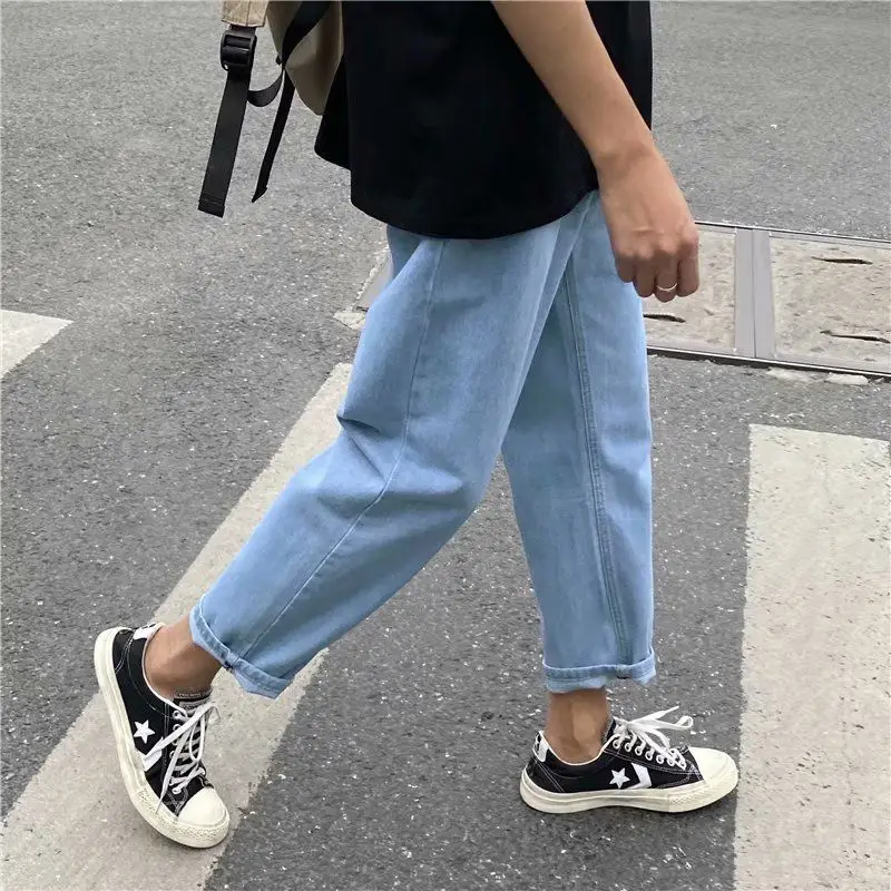 2023 Unisex Plaid Casual Pants with Yellow Sneakers - Image 2