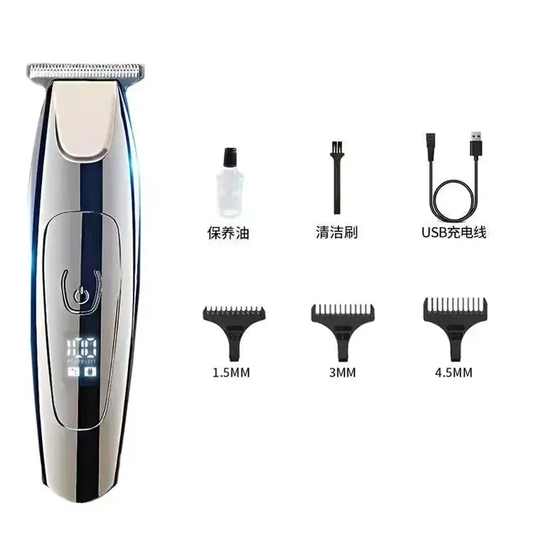 USB Rechargeable Hair Clipper Razor for Salon & Home Use - Image 2