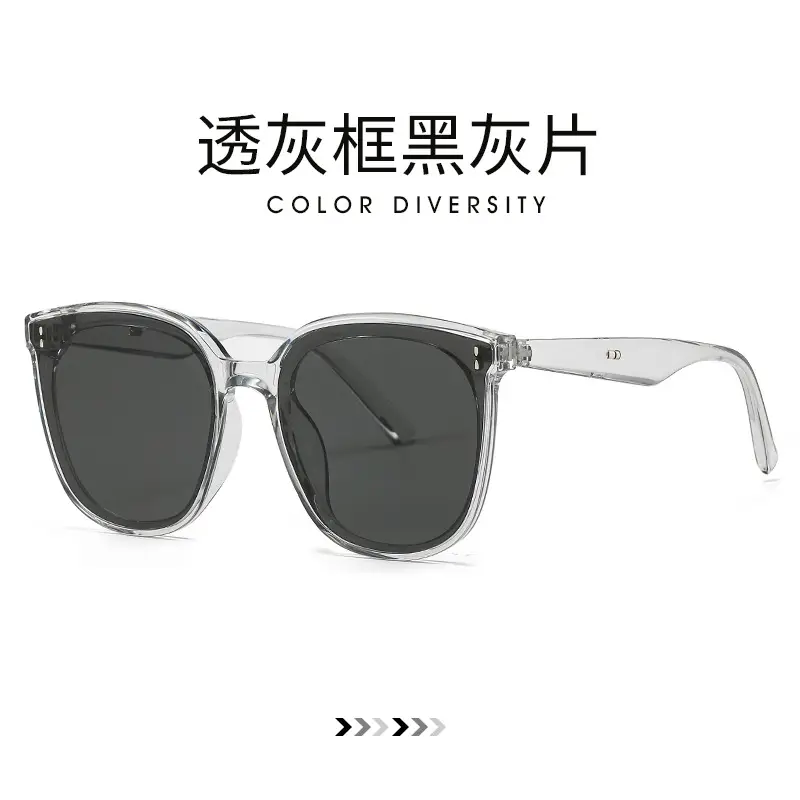 Women UV Sunglasses Black Frame Orange Lens - Image 9