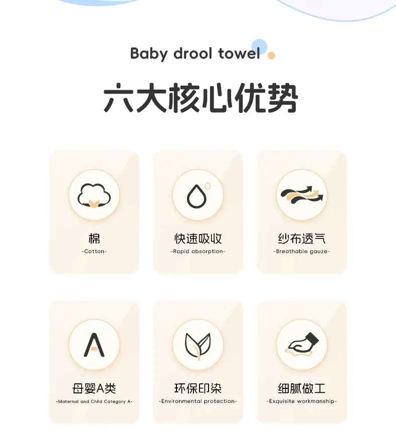 Velvet Baby Petal Bib Pure Cotton Waterproof Autumn Winter Thickened — feature 25