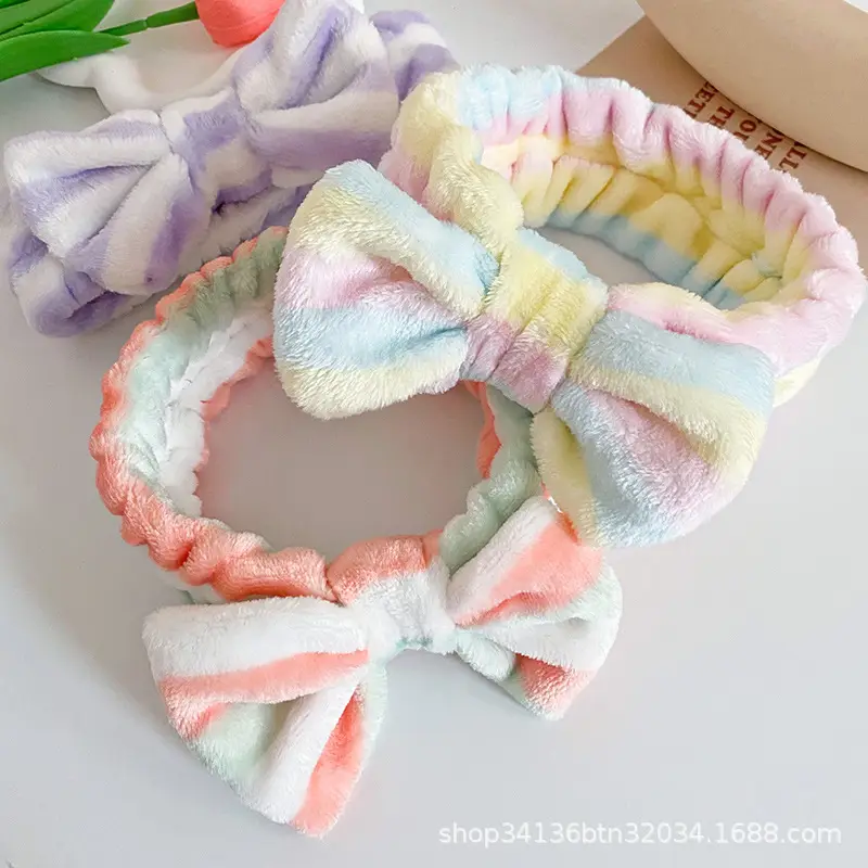 Korean Leopard Print Bow Headband for Women - Image 38