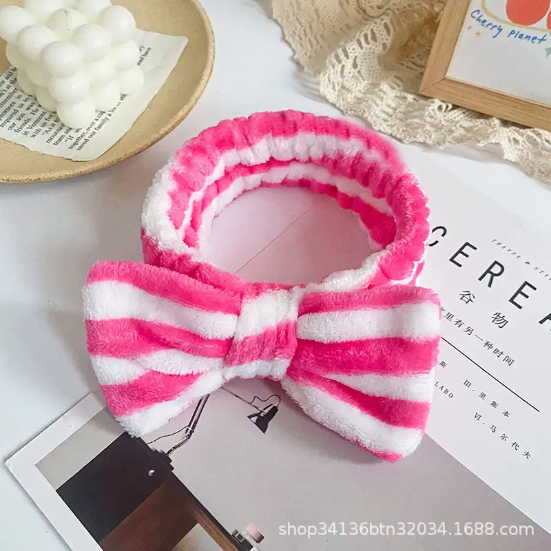 Korean Leopard Print Bow Headband for Women - Image 10