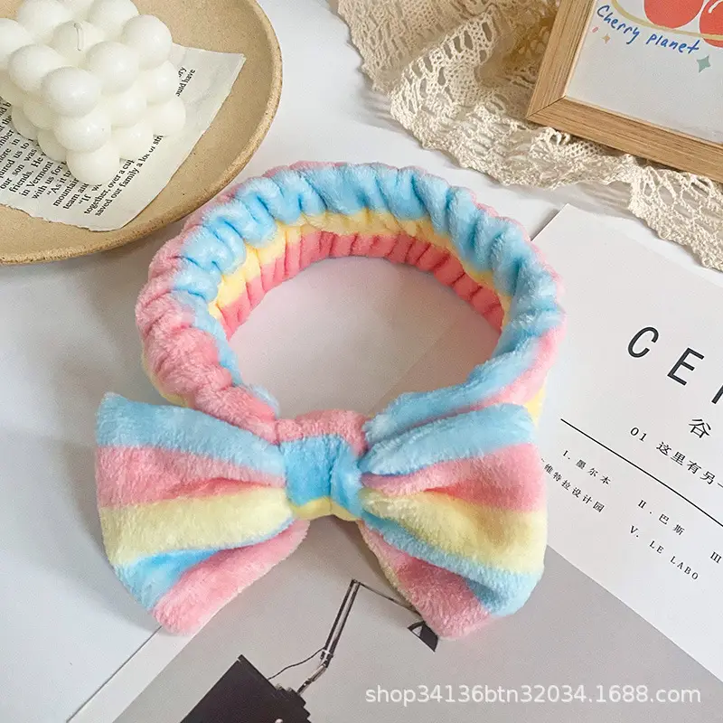 Korean Leopard Print Bow Headband for Women - Image 7