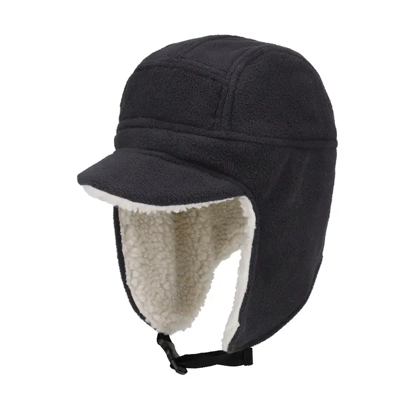 Winter Windproof Red Hat for Men Women Cold-proof Ear Protection - Image 11