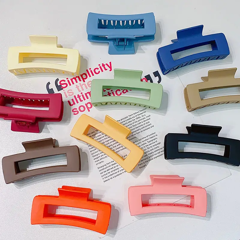 Autumn & Winter Acrylic Hair Clips Women Korean Style - Image 10