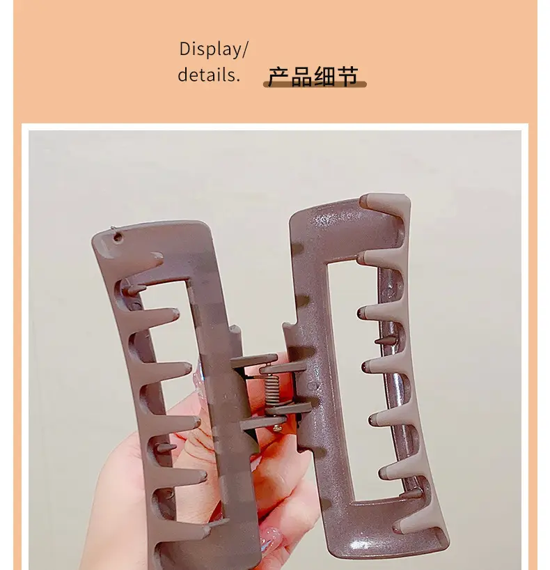 Autumn & Winter Acrylic Hair Clips Women Korean Style — feature 5