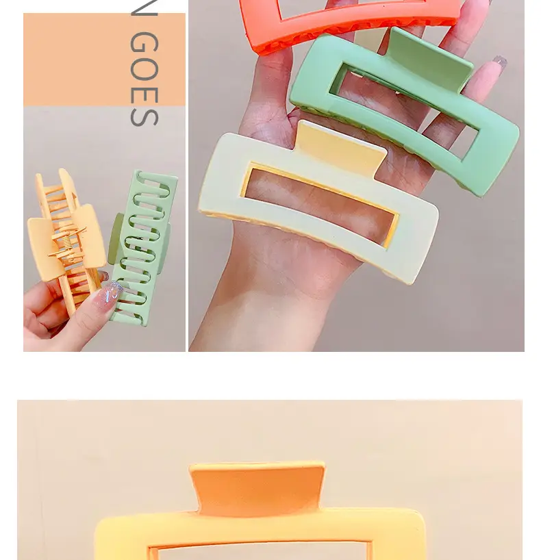 Autumn & Winter Acrylic Hair Clips Women Korean Style — feature 8