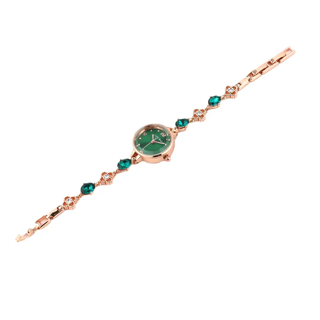New Emerald Green Women's Watch, Light Luxury Niche Trendy Ladies' Wristwatch, Gift for Students, High Aesthetic Value, Waterproof Watch - Image 8