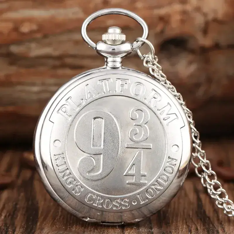 Bronze 93/4 Platform Quartz Pocket Watch Necklace - Image 3