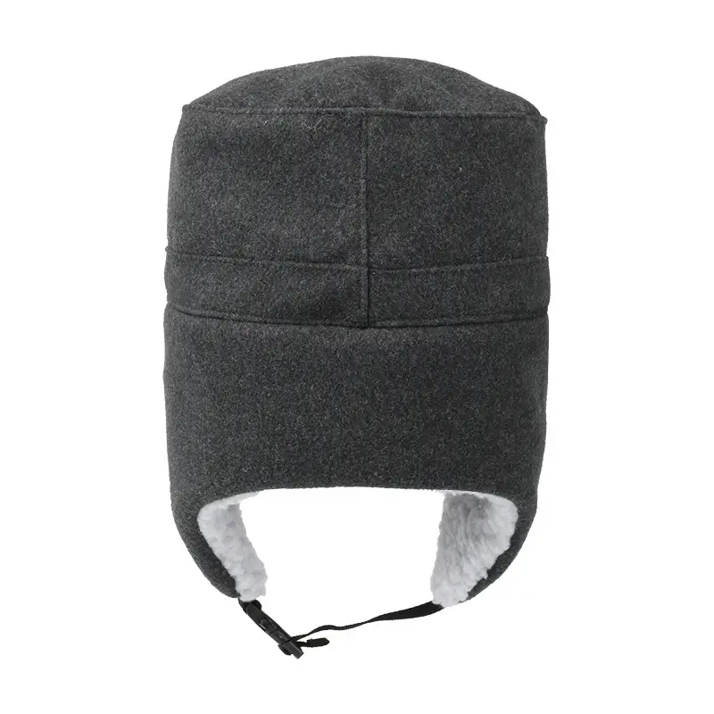 Men's Windproof Wool Hat Winter Warm Duck Tongue - Image 10
