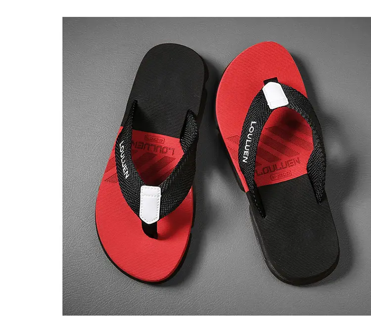 Men's Black Casual Sandals with Brand Logo — feature 18