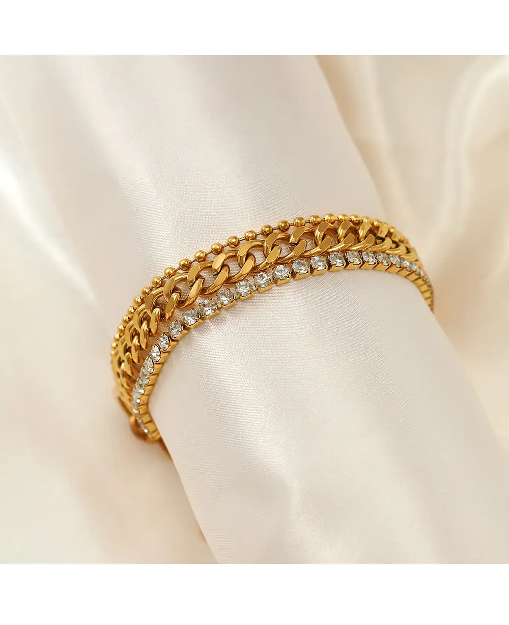 Stainless Steel Star Bracelet for Women 165mm — feature 6