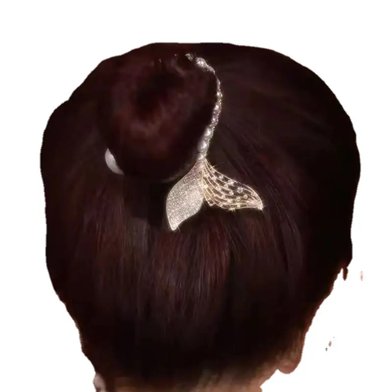 New Fishtail Pearl Hairpin for Women - Image 5