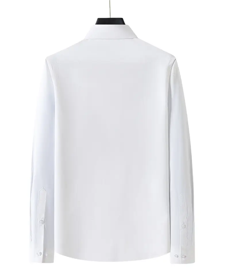 Big Red Bamboo Fiber Slim Fit Long Sleeve Shirt for Men — feature 12