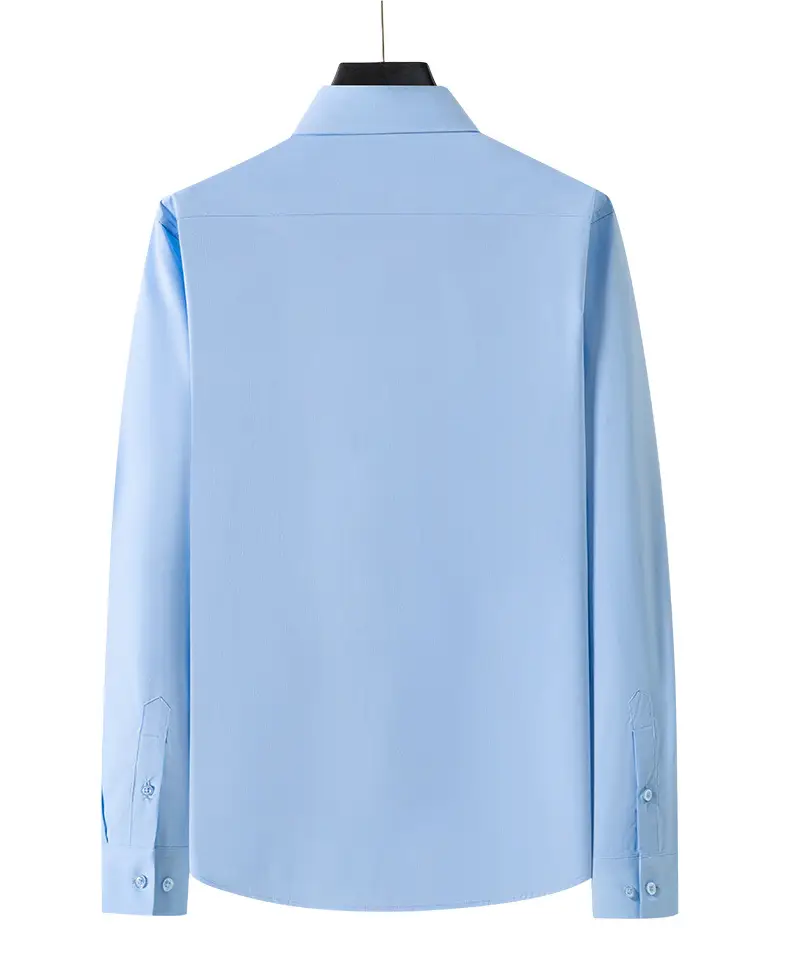 Big Red Bamboo Fiber Slim Fit Long Sleeve Shirt for Men — feature 15