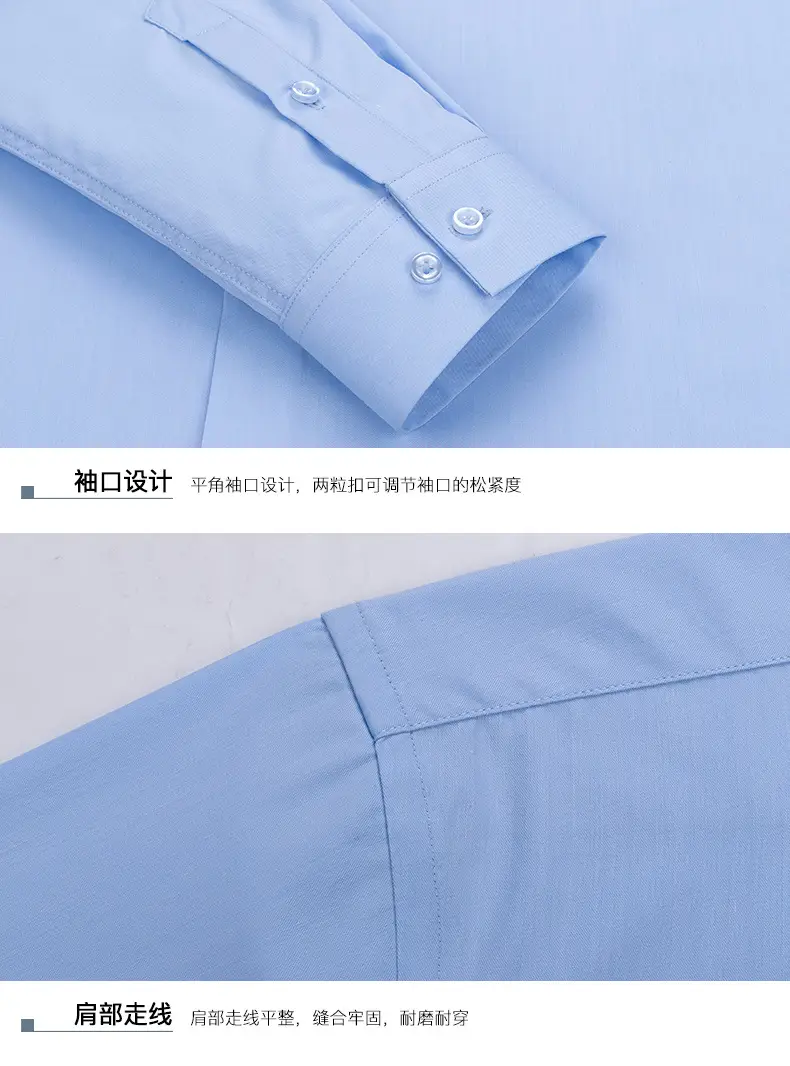 Big Red Bamboo Fiber Slim Fit Long Sleeve Shirt for Men — feature 8