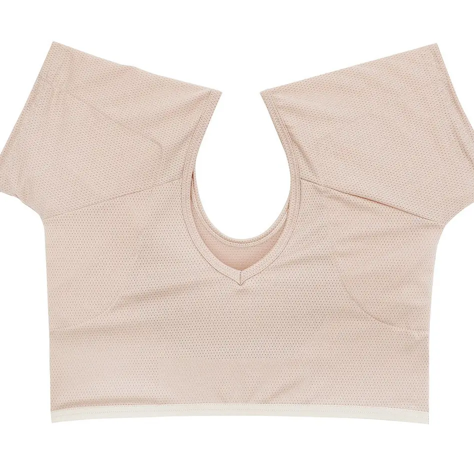 Sweat-proof armpit vest with sweat absorber and chicken collar - Image 8