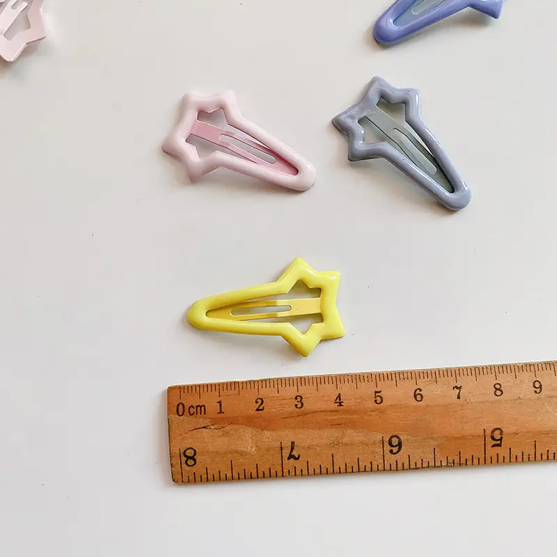 Korean Style Hair Clips Cream Colored Kids Bangs Stray Accessories - Image 7