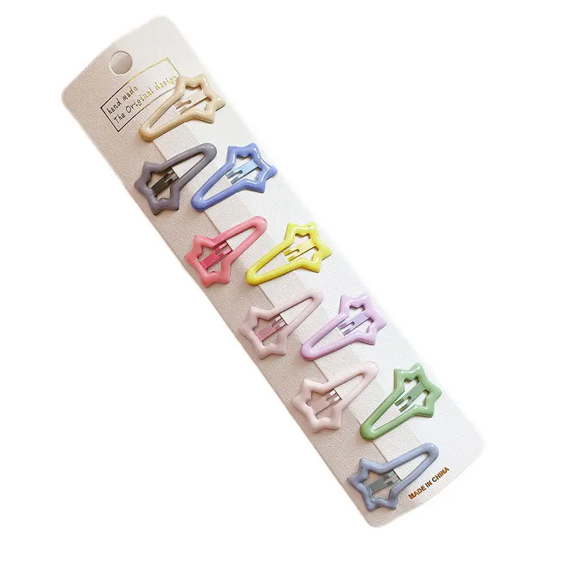 Korean Style Hair Clips Cream Colored Kids Bangs Stray Accessories - Image 10