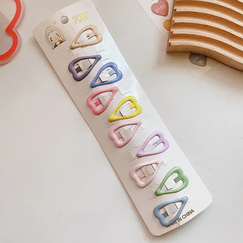 Korean Style Hair Clips Cream Colored Kids Bangs Stray Accessories - Image 3
