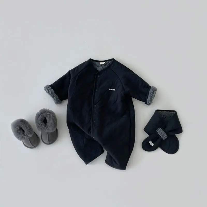 Korean Style Baby Fleece Lined Warm Winter Suit — feature 6