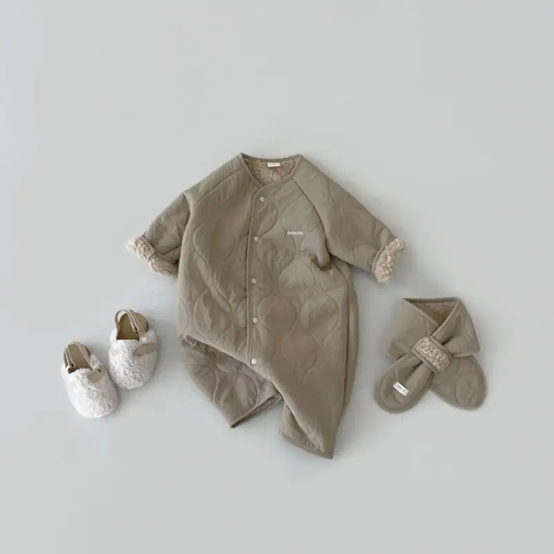 Korean Style Baby Fleece Lined Warm Winter Suit — feature 8