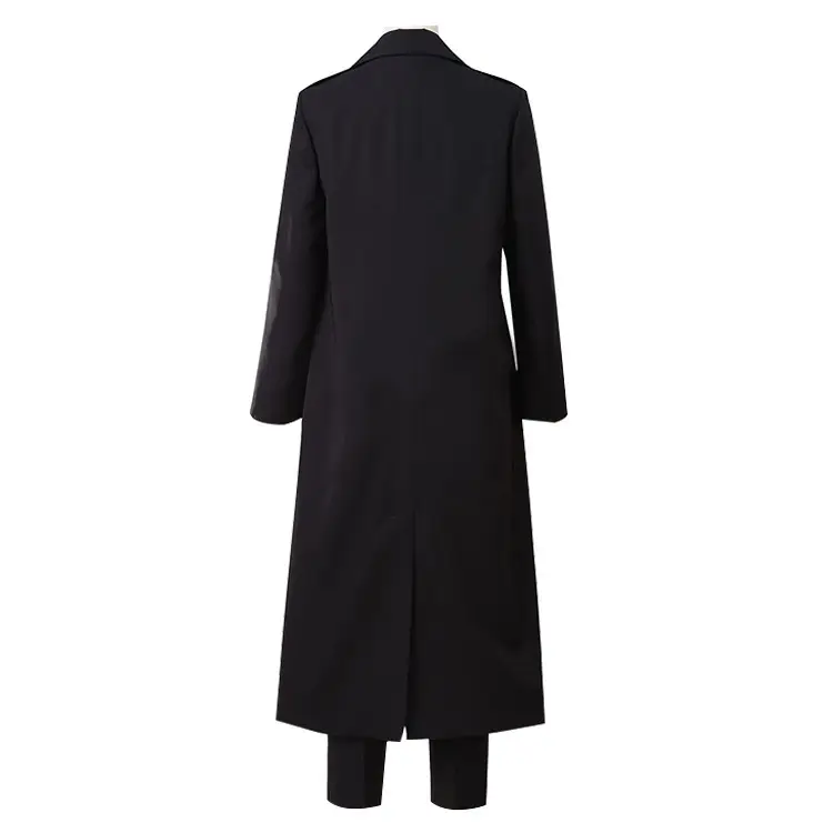 Chainsaw Man Magma Long Trench Coat Devil Hunter Pava Cosplay Suit - Image 2