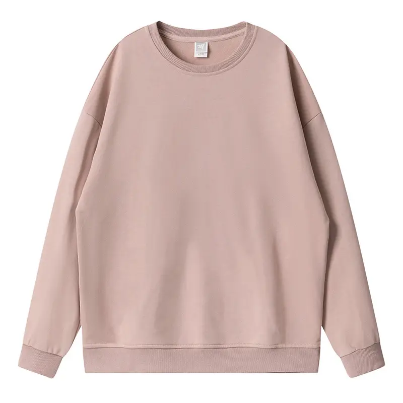 Terry Cotton Oversized Green Sweatshirt Plus Size - Image 18
