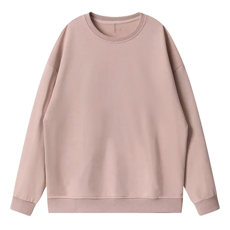 Terry Cotton Oversized Green Sweatshirt Plus Size - Image 16