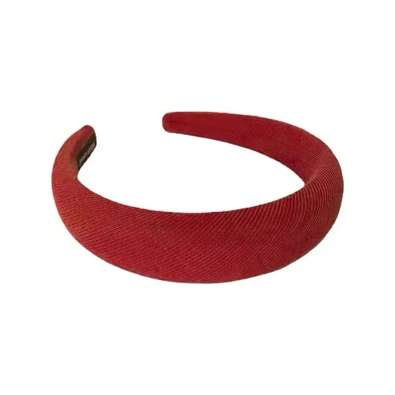 Red Band Wide Bristled Hair Pressing Headband for Women - Image 30
