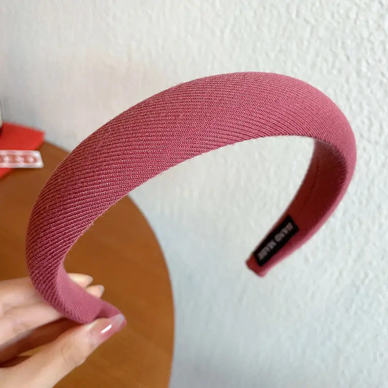 Red Band Wide Bristled Hair Pressing Headband for Women - Image 14