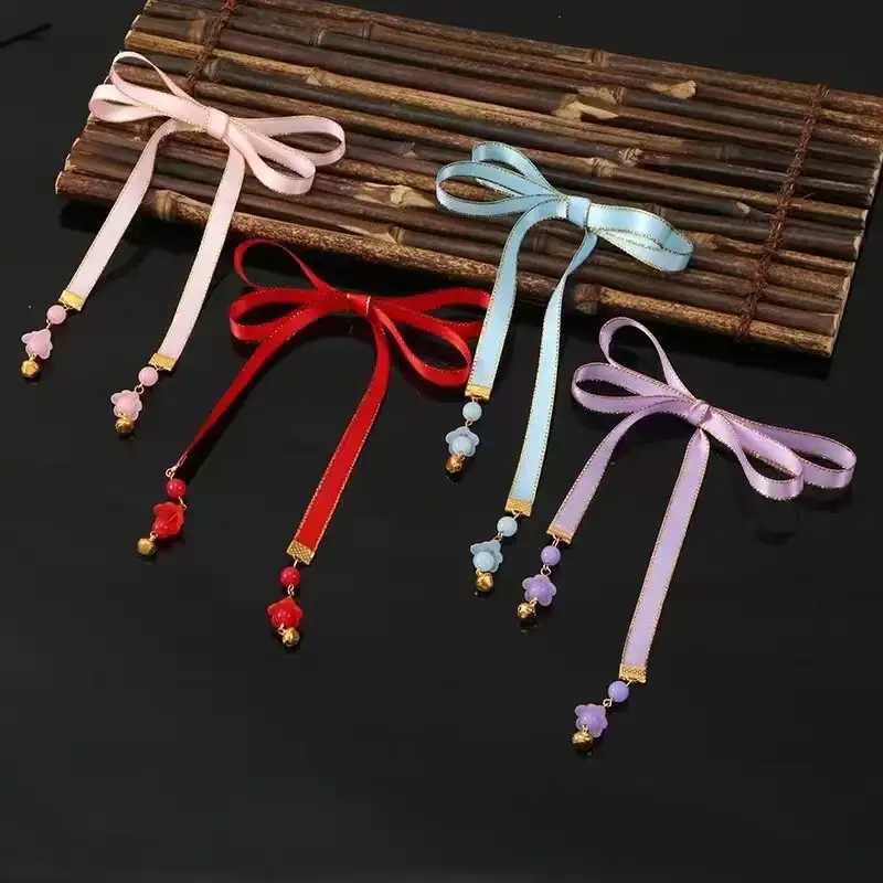 Blue Flower Hairpin with Pearl Accents - Image 35