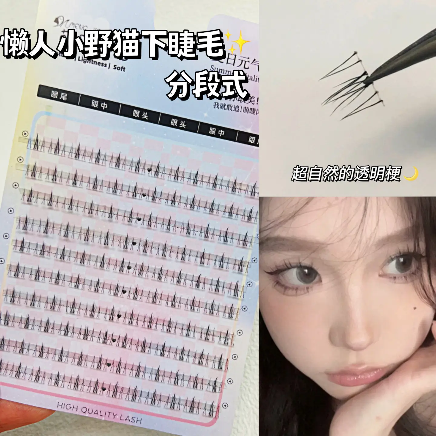 10 Rows of Wildcat Lower Eyelashes