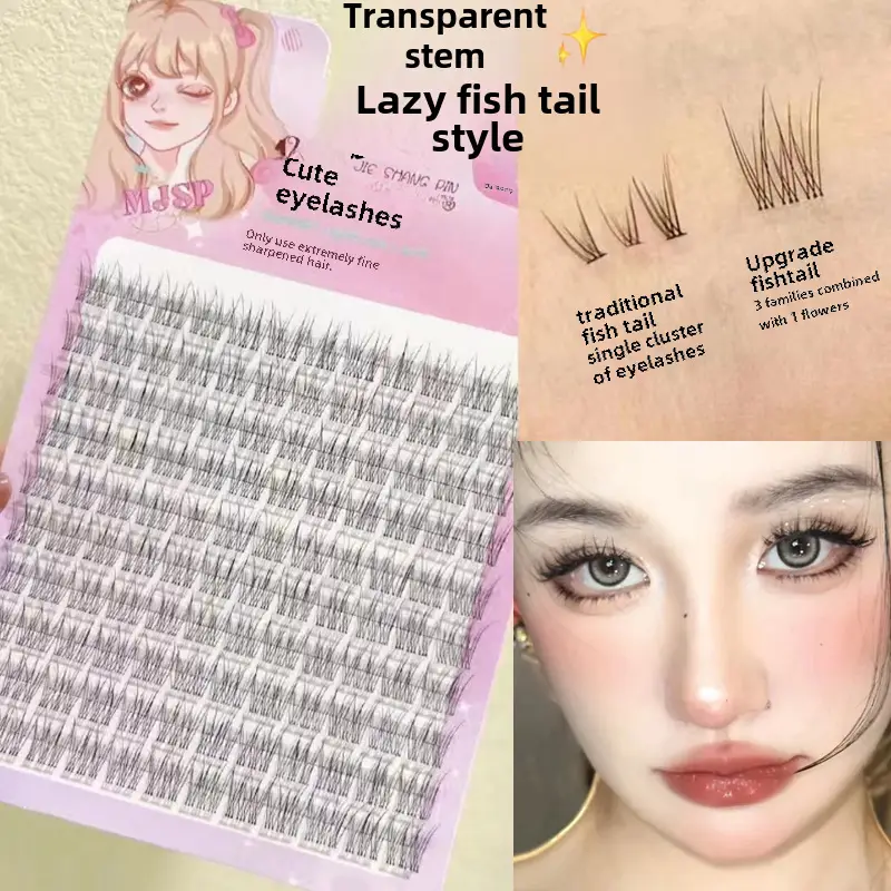 Cute Eyelash Set 120 Rows Lazy Trilogy Large Capacity