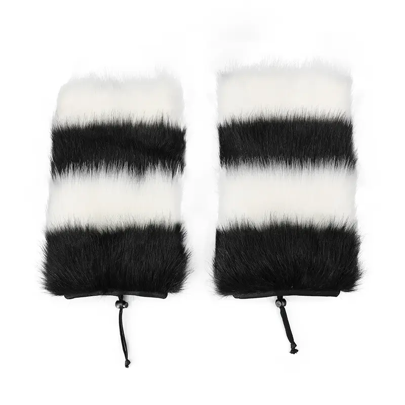 Little Raccoon Plush Fox Leg Covers for Girls