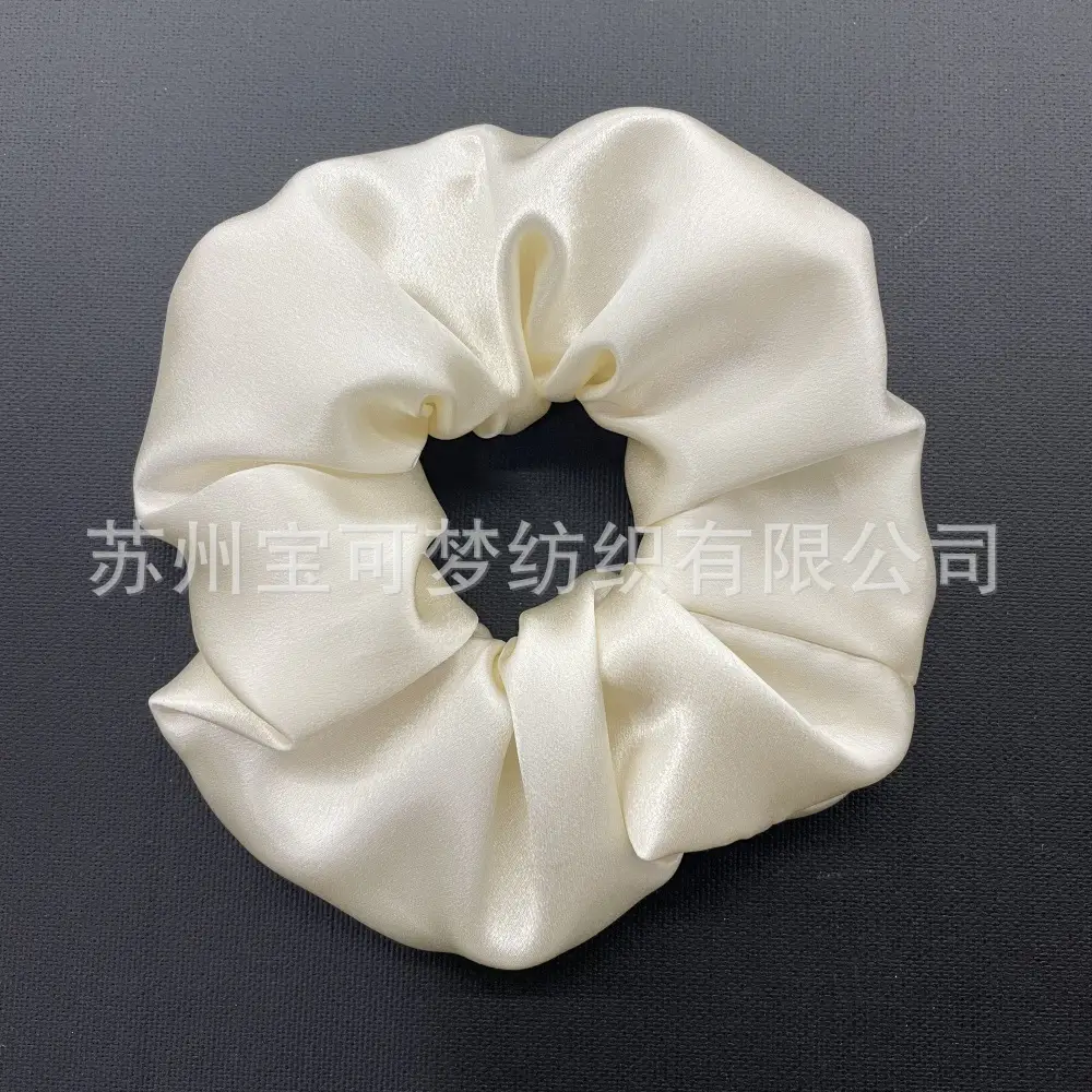 Mulberry Silk Hair Ring 22mm Oversized Bow - Image 11