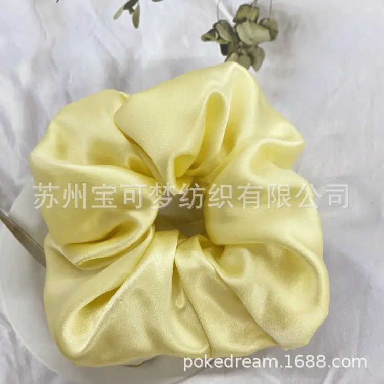 Mulberry Silk Hair Ring 22mm Oversized Bow - Image 7
