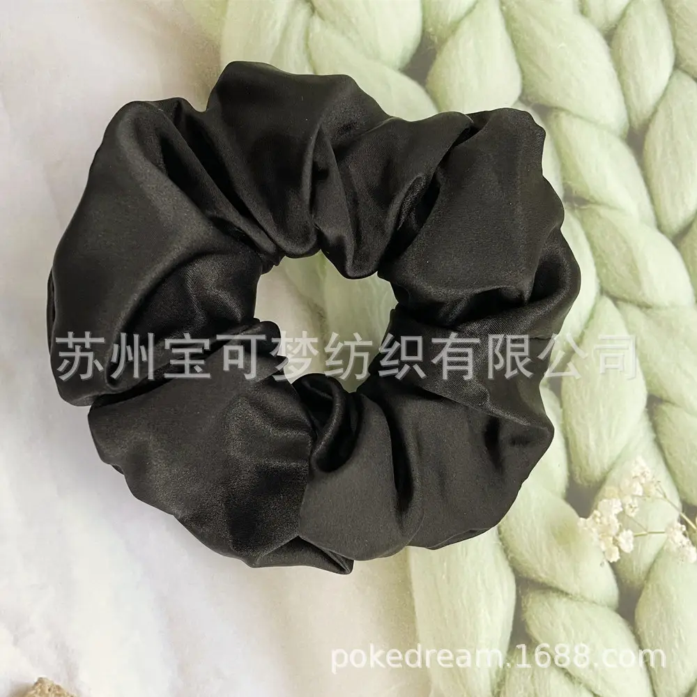 Mulberry Silk Hair Ring 22mm Oversized Bow - Image 8
