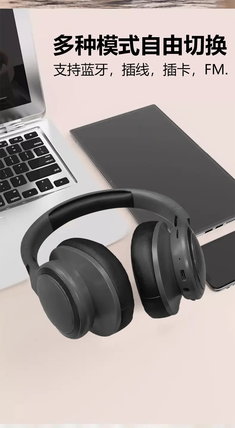Over-Ear Wireless Bluetooth Headset with Card Slot — feature 12