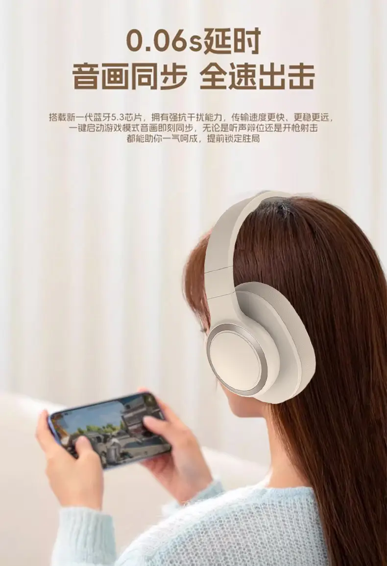Over-Ear Wireless Bluetooth Headset with Card Slot — feature 13