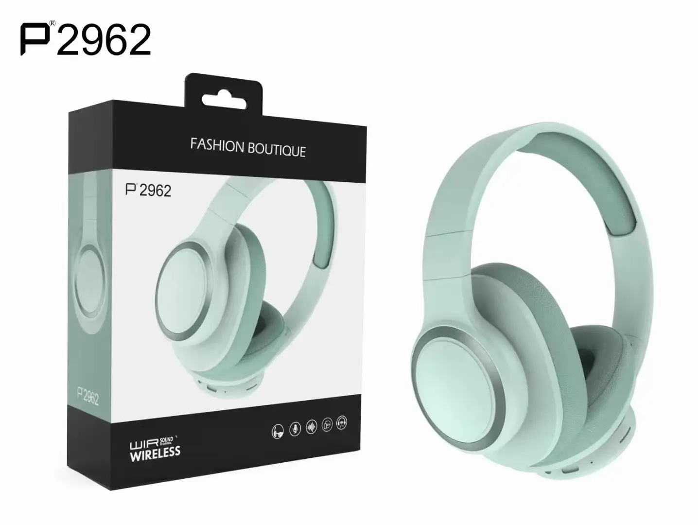 Over-Ear Wireless Bluetooth Headset with Card Slot - Image 4